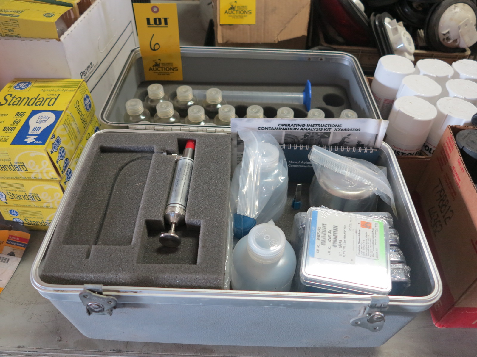 MILLIPORE CONTAMINATION ANALYSIS KIT, MODEL XX6504700