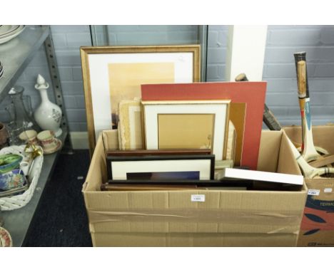 PICTURES & PRINTS- VARIOUS, INCLUDING PREPARATORY SKETCH AFTER LEIGHTON, TWO ORIENTAL WOODBLOCKS, 'THE COUNCIL OF WAR' AFTER 