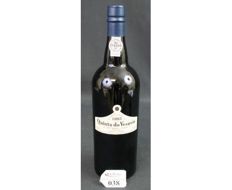 Symington's Quinta Do Vesuvio 1995 vintage port, bottled 1997. 20% alcohol vol. 75cl. CONDITION REPORT: Seal in good order, n