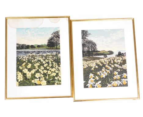 After Graham Evernden. Petworth, Trevisick, pair of artist proof prints, signed and titled, 54cm x 42cm.