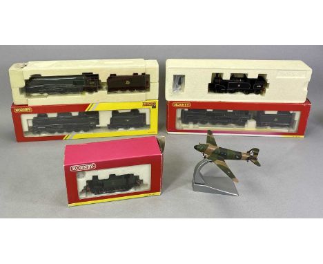 HORNBY OO GAUGE LOCOMOTIVES &amp; TENDERS 5 boxes) - BR 4-6-2 class A4 locomotive 6021 'Wild Swan' (DCC ready) and BR 4-6-2 B