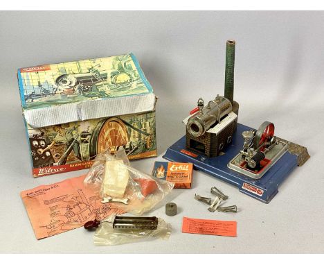 WILESCO D10 LIVE STEAM ENGINE with accessories in box