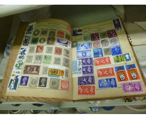 Uncollated postage stamps and First Day covers: to include a GB Penny Red and European issues       OS3