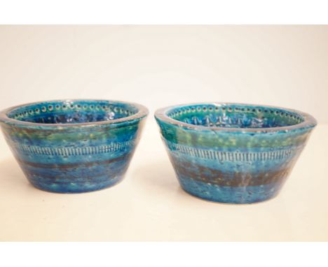 Two Bitossi bowls, 4.5cm diameter 