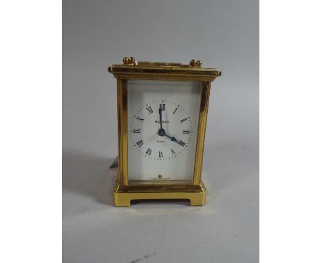 A French Eight Day Carriage Clock by Bayard Movement by Duverdrey and Bloquel. 