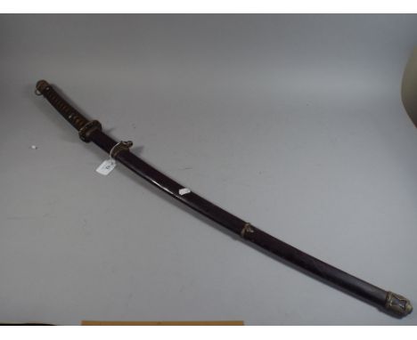 A Mid 20th Century Japanese Katana.