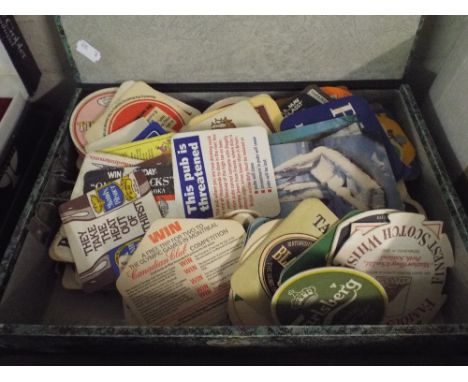 A Collection of Vintage Beer Mats. 
