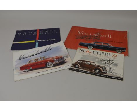 Five Brochures for the Vauxhall Velox, Cresta and 14 models