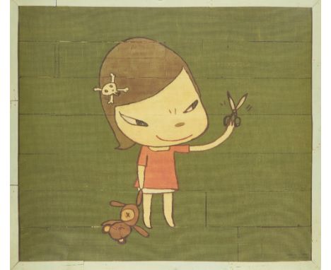 Yoshitomo Nara, Japanese b. 1959- Real One, 2020; offset lithograph printed in colours on wove, published by Dallas Contempor