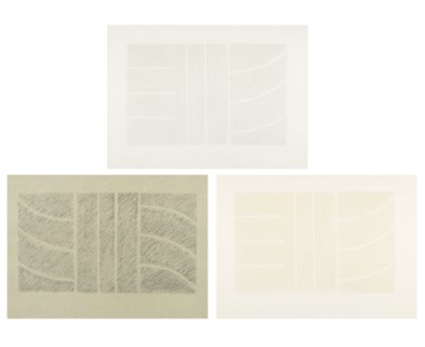 Kim Lim, Singaporean/British 1936-1997, Relief, 1993; lithograph printed in colours on Somerset paper, signed, numbered 16/24
