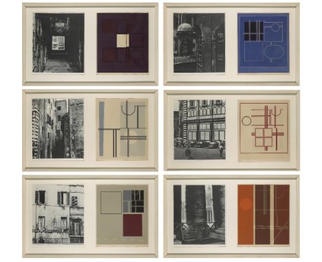 Ole Schwalbe, Danish 1929-1990- Romerske Synonymer, 1967/68; lithograph and screenprint in colours, 12 individual prints fram