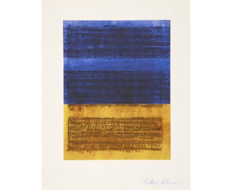 Idris Khan OBE, British b. 1978- I thought we had more time (Ukraine Fundraiser Print), 2022; collaged archival pigment print