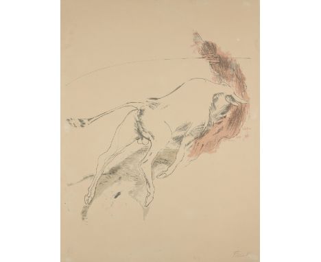 Dame Elizabeth Frink CH DBE RA, British 1930-1993- Bull, from the Images suite, [Wiseman 12]1967; lithograph in colours, sign