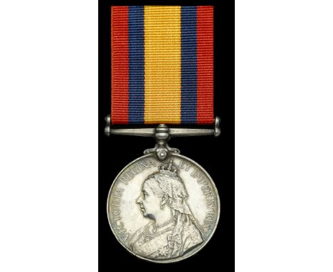 Queen’s South Africa 1899-1902, no clasp (5352 Pte. H. Furlough. Rifle Brigade) light edge bruising, otherwise good very fine