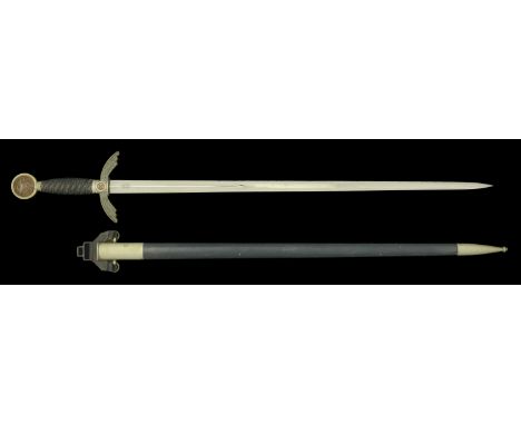 A German Second War Luftwaffe Officers Sword. An excellent condition long length Luftwaffe officers sword, the blade absolute