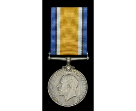 British War Medal 1914-20 (25-689 Sjt. J. Wilkinson. North’d Fus.) nearly extremely fine £400-£500  ---  John Wilkinson was b