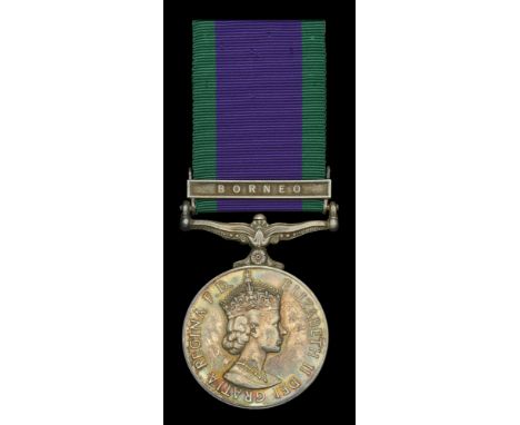General Service 1962-2007, 1 clasp, Borneo (22362246 Cpl. E. Dixon. RMP.) extremely fine £70-£90  ---  Eric Dixon was born in