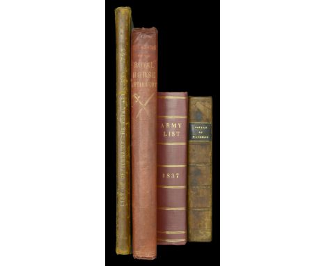 Records of the Royal Horse Artillery Published by W. Mitchell & Co., London, 1888, 279pp, including lists of Officers in the 