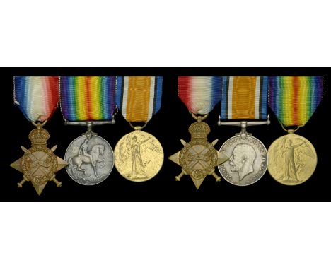 Three: Private J. G. Davis, Leicestershire Regiment 1914-15 Star (16135 Pte. J. G. Davis. Leic: R.); British War and Victory 