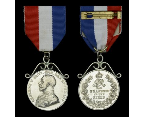 A Great War 1917 ‘Battle of Arras’ M.M. awarded to Private B. Hibbard, Somerset Light Infantry  Military Medal, G.V.R. (17477