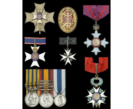 A fine K.C.V.O., C.B.E., O. St. J. group of eight awarded to Lieutenant-Colonel Sir Cecil Bingham Levita, Royal Field Artille