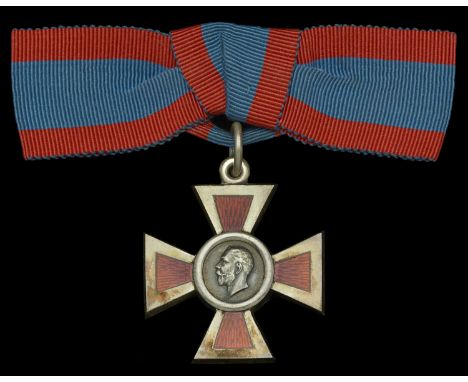 Royal Red Cross, 2nd Class (A.R.R.C.), G.V.R., silver and enamel, unnamed as issued, on lady’s bow riband, in Garrard, London