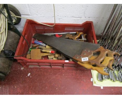 Box of various tools