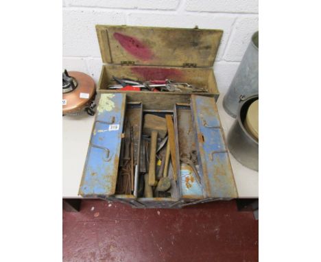 2 tool boxes & contents