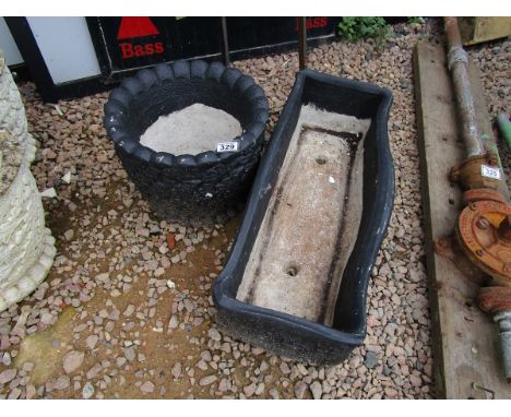 Stone planter & trough