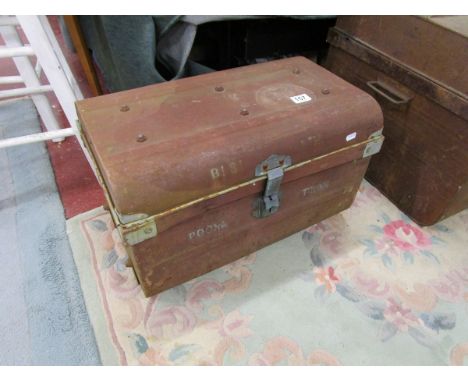 Tin trunk