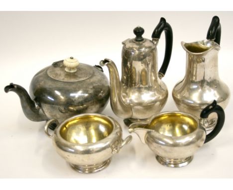 Selection of Silverware Removed From Hermann Goering House at Berchtesgaden, The silverware consists of Coffee pot marked to 