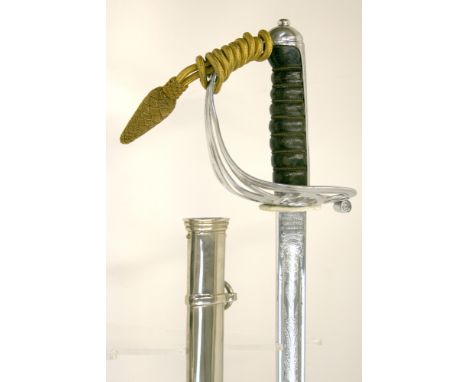 George V Coldstream Guards Officers Sword by Wilkinson’s complete with its original grip retaining the wire binding. Pierced 