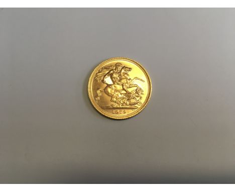 A 1979 gold sovereign, Elizabeth II, decimal portrait.