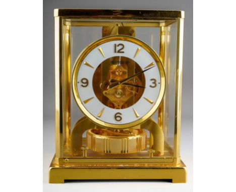 Vintage Jaeger LeCoultre Atmos mantle clock, currently working, but no warranty offered