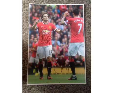 Football Daley Blind signed 16x12 colour photo pictured while playing for Manchester United. Good Condition. All autographs a