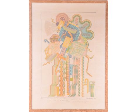 Sir Eduardo Paolozzi (1924 - 2005), Allegro Moderato Fireman’s Parade (from the Calcium Light Night series), signed and dated