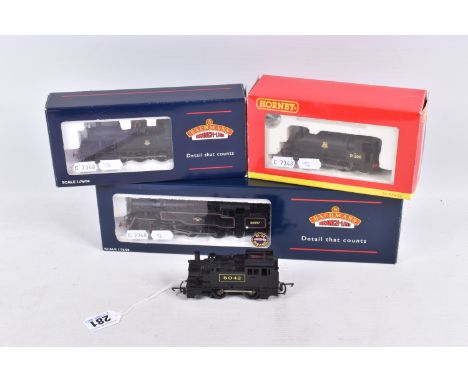 THREE BOXED OO GAUGE TANK LOCOMOTIVES, Bachmann class 4MT No.80097 (32-351), renumbered Bachmann class 45XX No.4561 (32-126),
