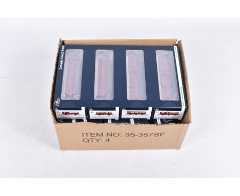 SIX BOXED HATTONS MODEL RAILWAYS GENISIS COACHES, OO Gauge, to include a 4 Coach Pack all in SECR Livery, item no. H4- 46PACK
