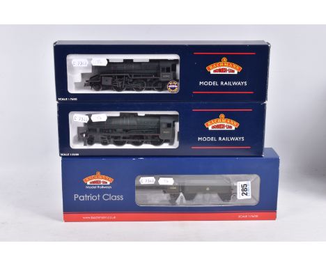 THREE BOXED BACHMANN OO GAUGE LOCOMOTIVES, Patriot class 'The Royal Leicestershire Regiment' No.45503, B.R. green livery  (31