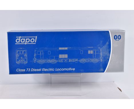 A BOXED DAPOL CLASS 73 DIESEL ELECTRIC LOCOMOTIVE, OO Gauge, running number 73138 in Civil Engineers 'Dutch' Yellow and Grey,