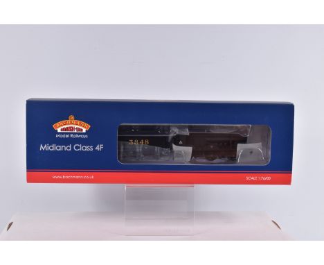 A BOXED   BACHMANN  BRANCHLINE MODEL RAILWAYS OO Gauge, Midland Class 4F 0-6-0, running number 3848, livery Midland Railway B