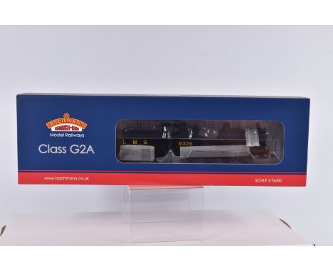 A BOXED   BACHMANN  BRANCHLINE MODEL RAILWAYS OO GAUGE, Class G2A, running no. 9376, Livery LMS black with tender back cab, m