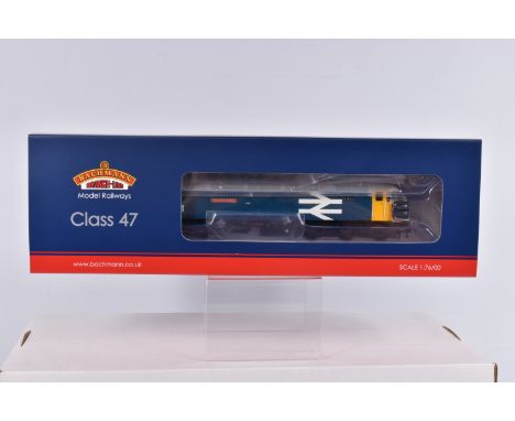 A BOXED   BACHMANN  BRANCHLINE MODEL RAILWAYS OO GAUGE LOCOMOTIVE, Class 47-7, running no. 47711 ' Greyfriars Bobby, Livery B