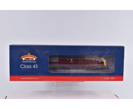 A BOXED   BACHMANN  BRANCHLINE MODEL RAILWAYS OO GAUGE, Class 43, Warship D838 'Rapid', Livery BR Maroon with full yellow end