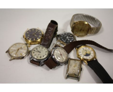 A COLLECTION OF VINTAGE WRIST WATCHES