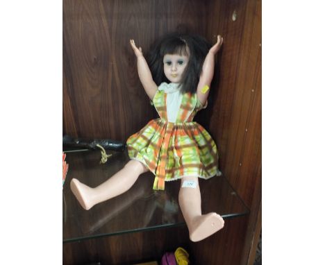A VINTAGE SEMCO DOLL