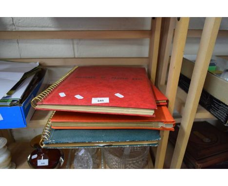 FOUR VINTAGE PHOTOGRAPH ALBUMS AND CONTENTS
