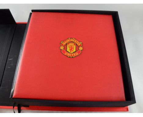 Manchester United Opus, high quality historic presentation of the football club, limited edition, display / sample, edition 0