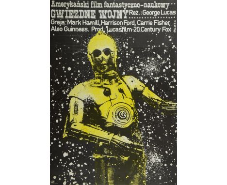 Star Wars Polish Film Poster, art work by Erol (1979), folded 38 x 26½in. (97 x 66cm)  
