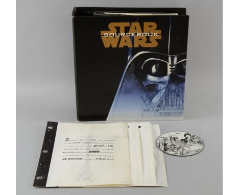 Star Wars Sourcebook to include Product Development, Digital Art, Logos, Design Elements & Characters, 147 pages with CD  The